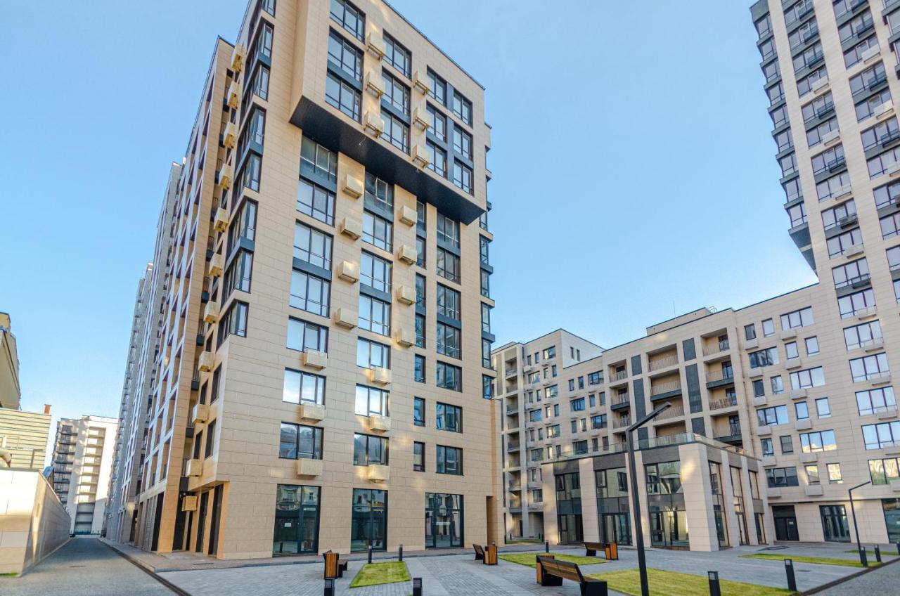 Petrovdom Apartments 12-131B In Rc "Yaroslaviv Grad", Bulvarno-Kudriavska 17B Kiev Esterno foto